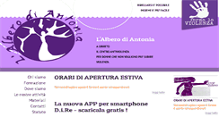 Desktop Screenshot of alberodiantonia.org